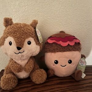 Spark Create Imagine Squirrel & Acorn Plush Toys Snuggable Friends-